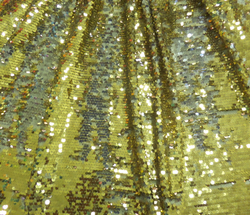 2.Gold-Silver Two Tone Sequins